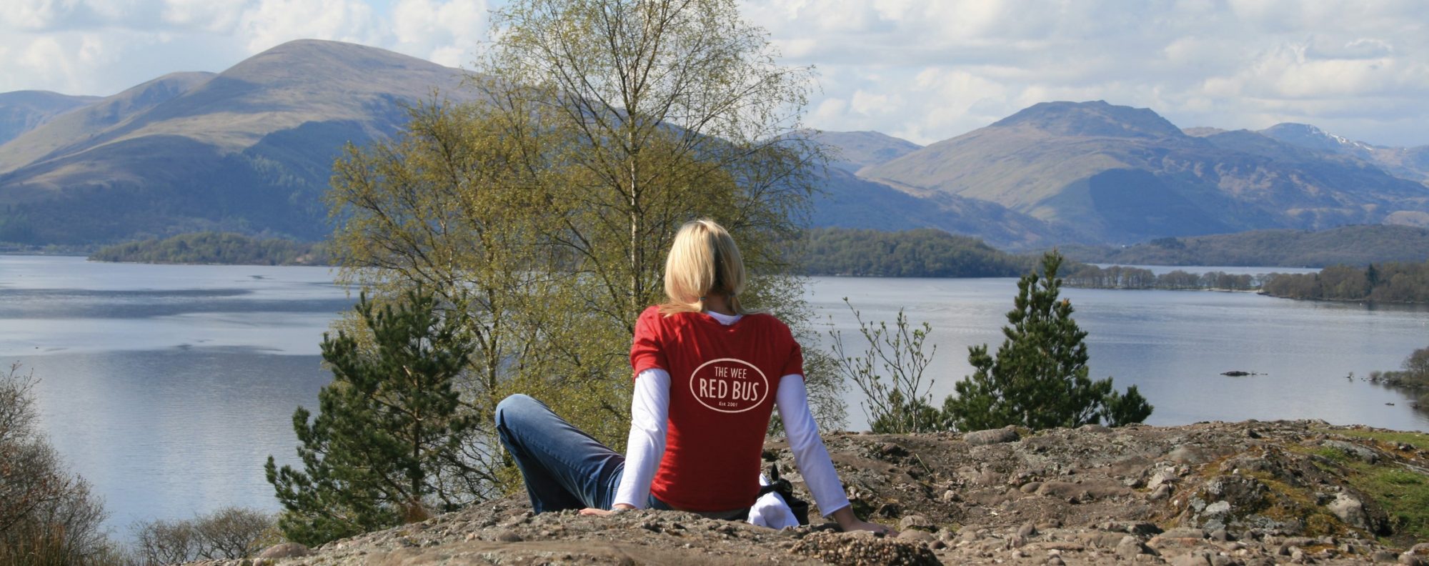 Nicki At Loch Lomond With Host T Shirt Cropped