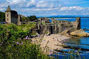 St Andrews Castle, St Andrews, Fife, Scotland