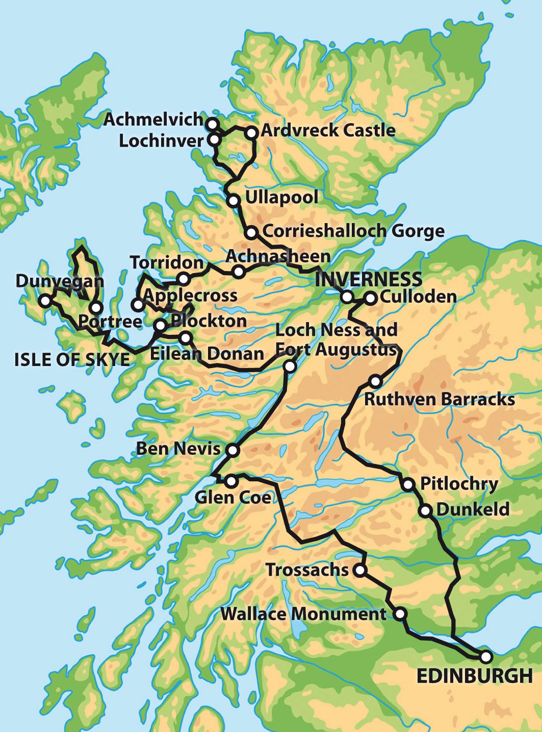 The Grand Tour of Scotland Heart of Scotland Tours