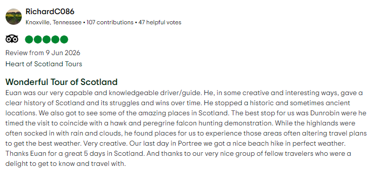 Euan Wonderful Tour